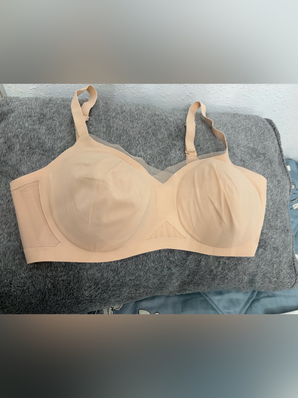 Honeylove Blush Nude wireless bra size M+